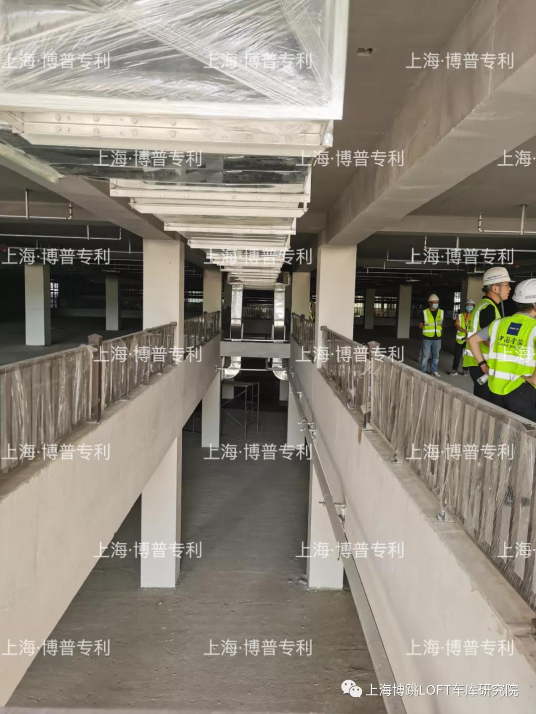 张家口恭喜金茂集团第一个LOFT专利车库项目封顶！（限内部参观）